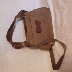 Fossil canvas bag no.054 over the shoulder handbag purse